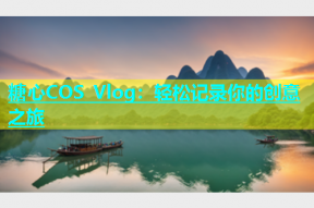 糖心COS Vlog：轻松记录你的创意之旅