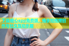 下载糖心app免费版，畅享短视频创作与社交互动乐趣