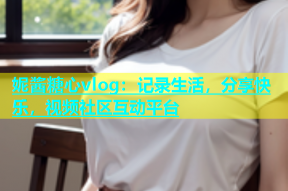 妮酱糖心vlog：记录生活，分享快乐，视频社区互动平台