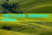 18糖心Vlog苹果：短视频创作与社交互动平台