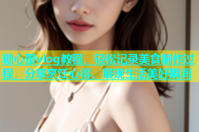 糖心蛋vlog教程，轻松记录美食制作过程，分享烹饪心得，展现生活美好瞬间