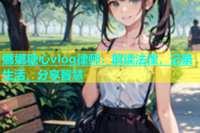 娜娜糖心vlog律师：解读法律，记录生活，分享智慧