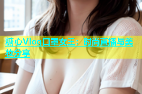 糖心Vlog口罩女王：时尚直播与美妆分享