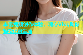 丰富视频创作体验，糖心Vlog助你轻松记录生活