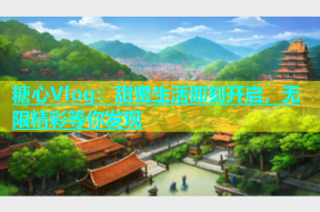 糖心Vlog：甜蜜生活即刻开启，无限精彩等你发现