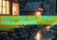 OnlyFans与糖心Vlog：订阅制成人内容平台，定制互动体验