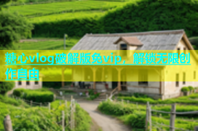 糖心vlog破解版免vip，解锁无限创作自由