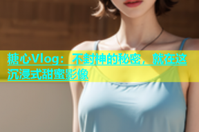 糖心Vlog：不封神的秘密，就在这沉浸式甜蜜影像