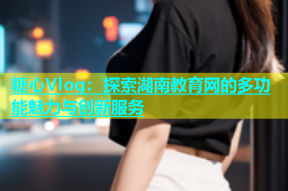 糖心Vlog：探索湖南教育网的多功能魅力与创新服务