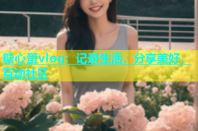 糖心蛋vlog：记录生活，分享美好，互动社区