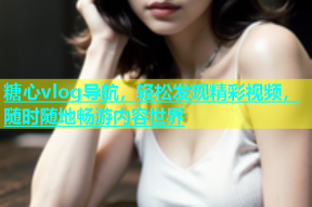 糖心vlog导航，轻松发现精彩视频，随时随地畅游内容世界