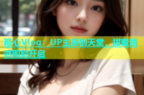 糖心Vlog：UP主原创天堂，甜蜜诱惑即刻开启