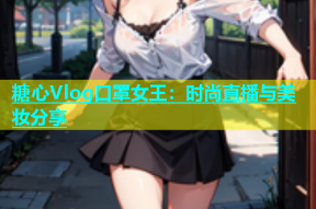 糖心Vlog口罩女王：时尚直播与美妆分享