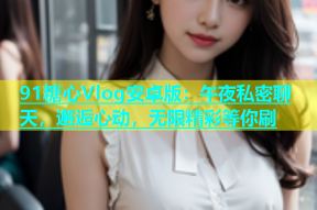 91糖心Vlog安卓版：午夜私密聊天，邂逅心动，无限精彩等你刷