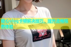 糖心vlog卡顿解决技巧，提升流畅观看体验