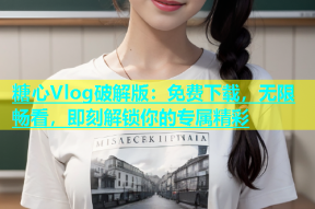 糖心Vlog破解版：免费下载，无限畅看，即刻解锁你的专属精彩