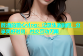 醉酒的糖心vlog：记录生活瞬间，分享美好时刻，社交互动无限