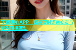 下载糖心APP，畅享实时语音交友与精彩直播互动
