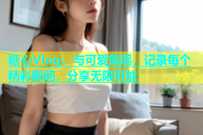 糖心Vlog：与可爱兔瑶，记录每个精彩瞬间，分享无限可能