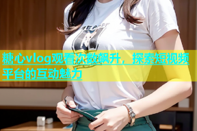 糖心vlog观看次数飙升，探索短视频平台的互动魅力