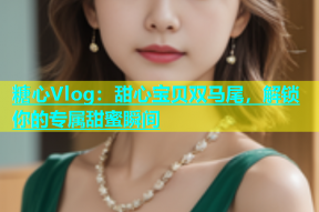 糖心Vlog：甜心宝贝双马尾，解锁你的专属甜蜜瞬间