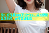 糖心短视频app下载vlog，轻松记录生活瞬间，分享美好时刻