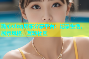 糖心vlog房东分享平台：记录生活，展示风格，互动社区