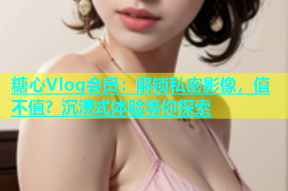 糖心Vlog会员：解锁私密影像，值不值？沉浸式体验等你探索