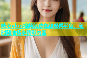 糖心vlog视频免费在线观看平台，随时随地畅享精彩内容