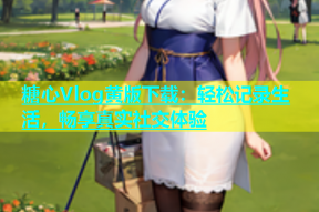 糖心Vlog黄版下载：轻松记录生活，畅享真实社交体验