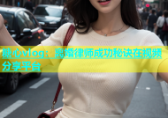 糖心vlog：离婚律师成功秘诀在视频分享平台