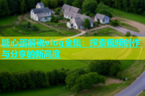 糖心蛋解说vlog全集：探索视频创作与分享的新高度
