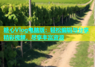 糖心Vlog电脑版：轻松编辑与分享精彩视频，尽享丰富资源