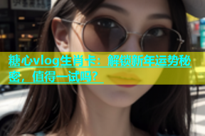 糖心vlog生肖卡：解锁新年运势秘密，值得一试吗？