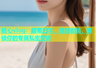 糖心vlog：甜蜜日常，诱惑剧情，解锁你的专属私密空间