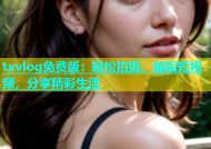 txvlog免费版：轻松拍摄、编辑短视频，分享精彩生活