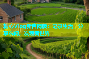 糖心Vlog新官网版：记录生活，分享瞬间，发现新世界