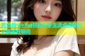 黄色糖心vlog精彩分享生活点滴轻松记录美好瞬间