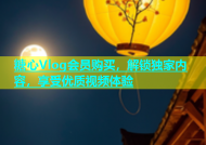 糖心Vlog会员购买，解锁独家内容，享受优质视频体验