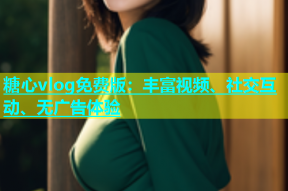 糖心vlog免费版：丰富视频、社交互动、无广告体验