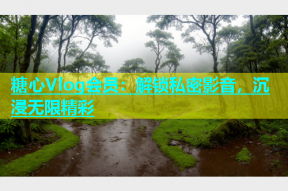 糖心Vlog会员：解锁私密影音，沉浸无限精彩
