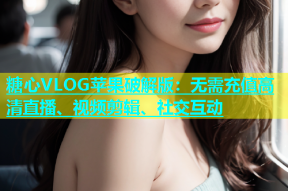糖心VLOG苹果破解版：无需充值高清直播、视频剪辑、社交互动