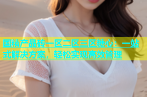 国精产品砖一区二区三区糖心：一站式解决方案，轻松实现高效管理
