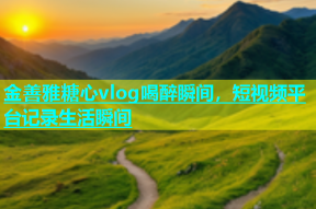 金善雅糖心vlog喝醉瞬间，短视频平台记录生活瞬间