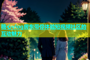 糖心vlog房东带你体验短视频社区的互动魅力
