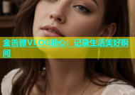 金善雅VLOG糖心：记录生活美好瞬间