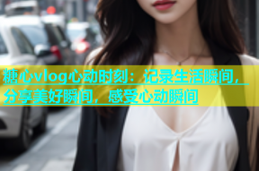 糖心vlog心动时刻：记录生活瞬间，分享美好瞬间，感受心动瞬间