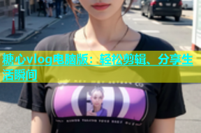 糖心vlog电脑版：轻松剪辑、分享生活瞬间
