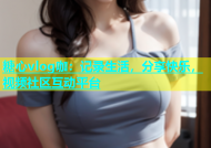 糖心vlog咖：记录生活，分享快乐，视频社区互动平台