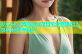糖心vlog双马尾女孩日常分享轻松记录精彩生活秘诀